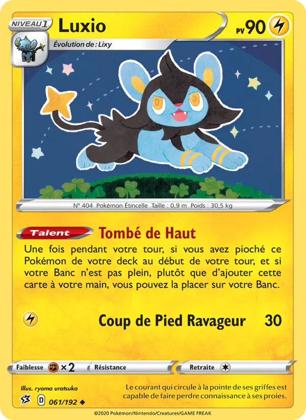 Carte Luxio 61/192 – Clash des Rebelles