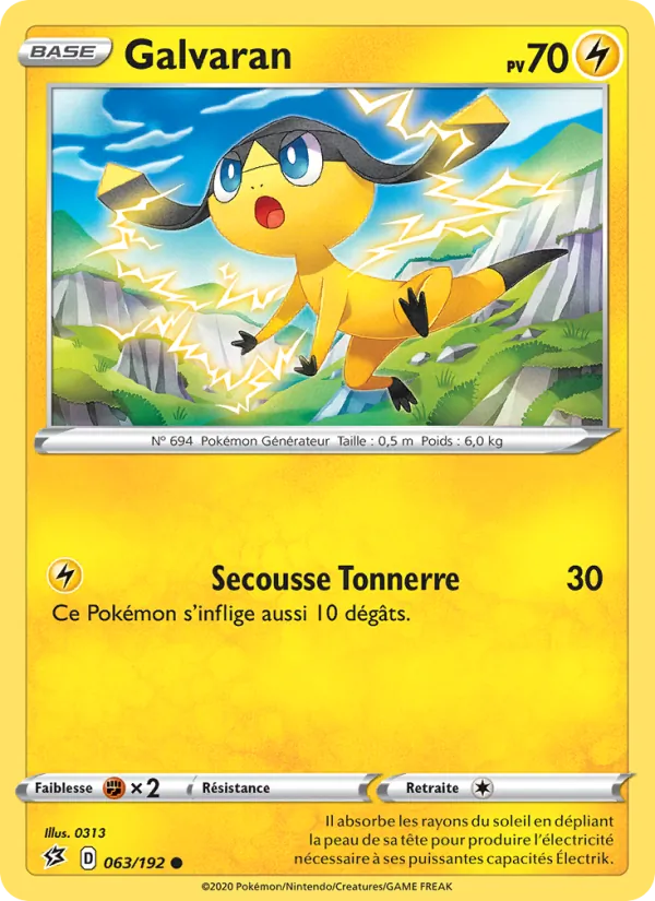 Carte Galvaran 63/192 – Clash des Rebelles