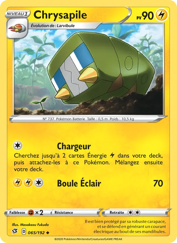 Carte Chrysapile 65/192 – Clash des Rebelles