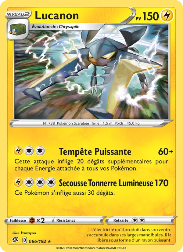 Carte Lucanon 66/192 – Clash des Rebelles