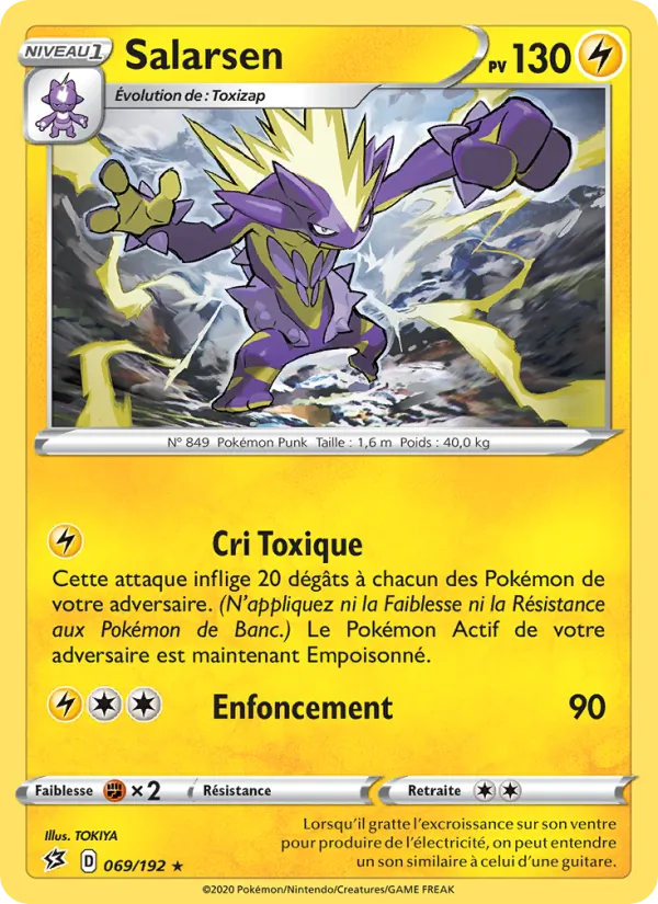 Carte Salarsen 69/192 – Clash des Rebelles
