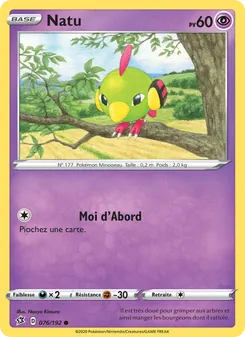 Carte Natu 76/192 – Clash des Rebelles