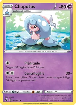 Carte Chapotus 84/192 – Clash des Rebelles