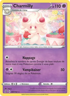 Carte Charmilly 87/192 – Clash des Rebelles