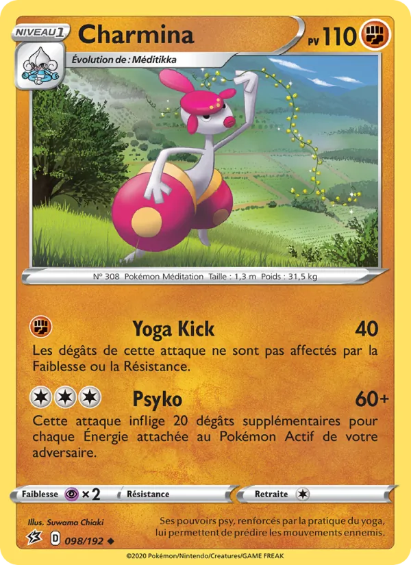 Carte Charmina 98/192 – Clash des Rebelles