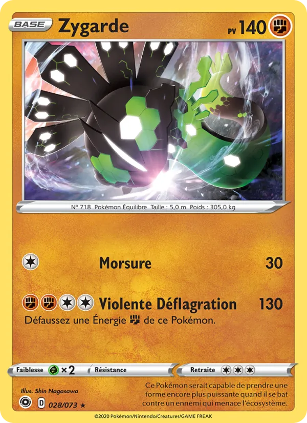 Carte Zygarde 28/73 – La Voie du Maître