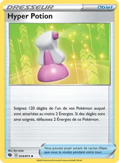 Carte Hyper Potion 54/73 – La Voie du Maître