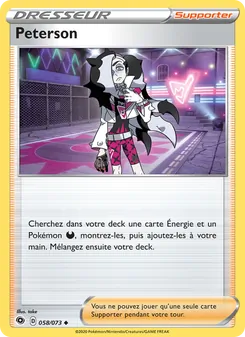 Carte Peterson 58/73 – La Voie du Maître