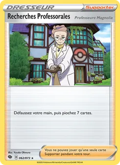 Carte Recherches Professorales (Professeure Magnolia) 62/73 – La Voie du Maître