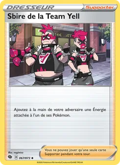 Carte Sbire de la Team Yell 67/73 – La Voie du Maître