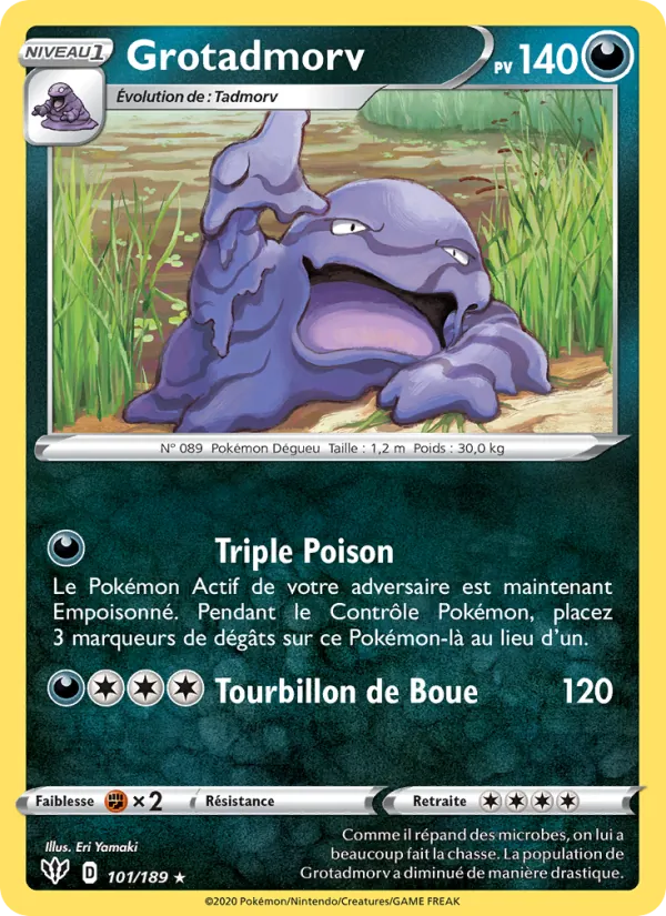 Carte Grotadmorv 101/189 – Ténèbres Embrasées