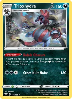 Carte Trioxhydre 110/189 – Ténèbres Embrasées