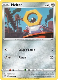 Carte Meltan 129/189 – Ténèbres Embrasées