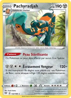 Carte Pachyradjah 132/189 – Ténèbres Embrasées