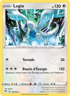 Carte Lugia 140/189 – Ténèbres Embrasées