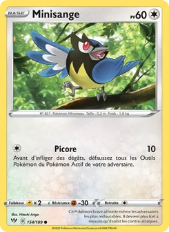 Carte Minisange 154/189 – Ténèbres Embrasées