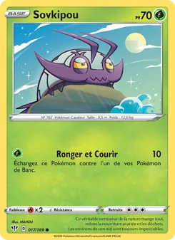 Carte Sovkipou 17/189 – Ténèbres Embrasées