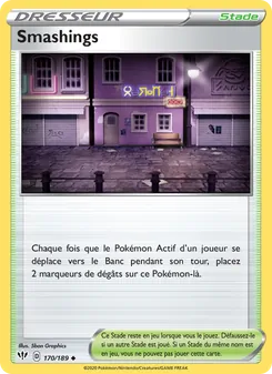 Carte Smashings 170/189 – Ténèbres Embrasées