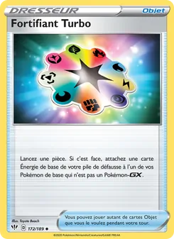 Carte Fortifiant Turbo 172/189 – Ténèbres Embrasées