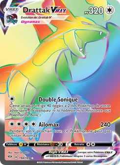 Carte Drattak VMAX 194/189 – Ténèbres Embrasées