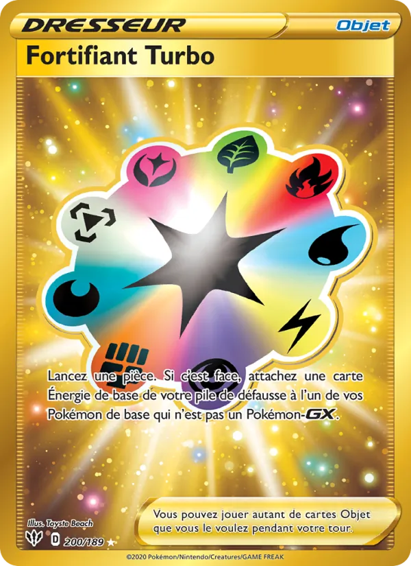 Carte Fortifiant Turbo 200/189 – Ténèbres Embrasées