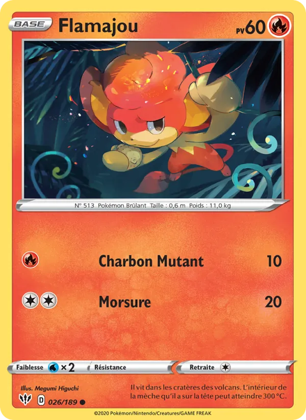 Carte Flamajou 26/189 – Ténèbres Embrasées
