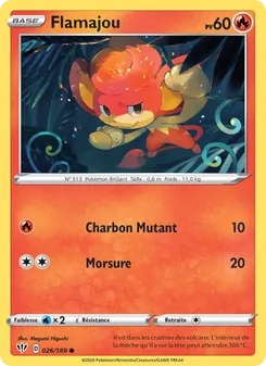 Carte Flamajou 26/189 – Ténèbres Embrasées
