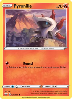 Carte Pyronille 29/189 – Ténèbres Embrasées