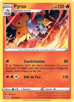 Carte Pyrax 30/189 – Ténèbres Embrasées