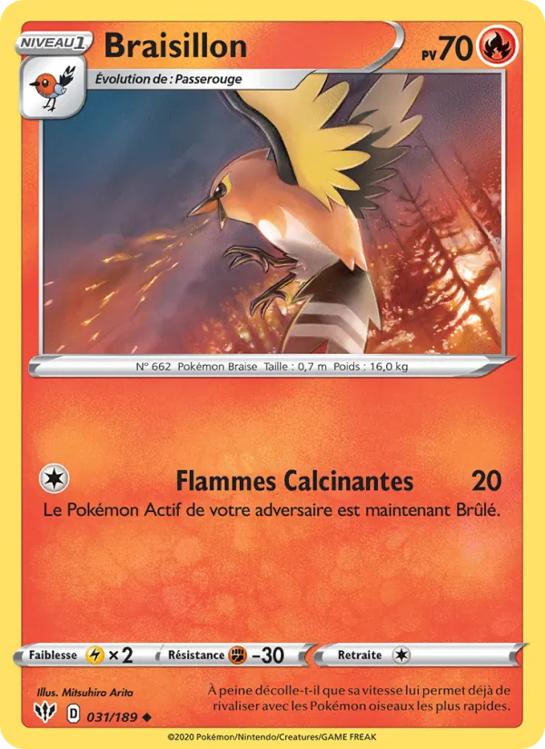 Carte Braisillon 31/189 – Ténèbres Embrasées