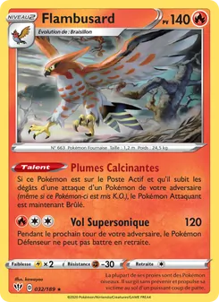 Carte Flambusard 32/189 – Ténèbres Embrasées