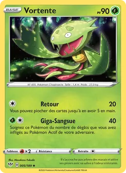 Carte Vortente 5/189 – Ténèbres Embrasées