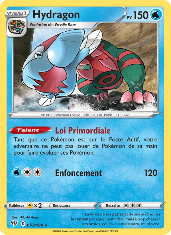 Carte Hydragon 53/189 – Ténèbres Embrasées
