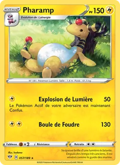 Carte Pharamp 57/189 – Ténèbres Embrasées