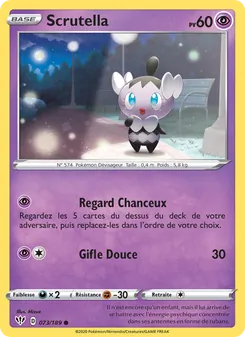 Carte Scrutella 73/189 – Ténèbres Embrasées