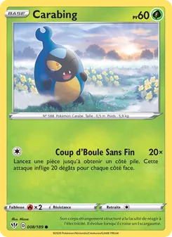 Carte Carabing 8/189 – Ténèbres Embrasées