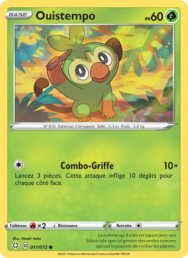 Carte Ouistempo 11/72 – Destinées Radieuses