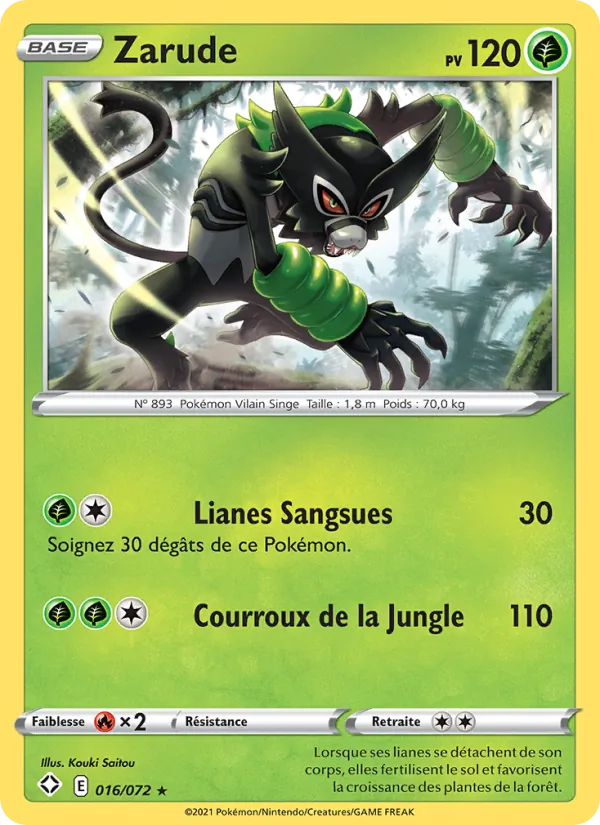 Carte Zarude 16/72 – Destinées Radieuses