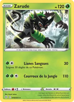 Carte Zarude 16/72 – Destinées Radieuses