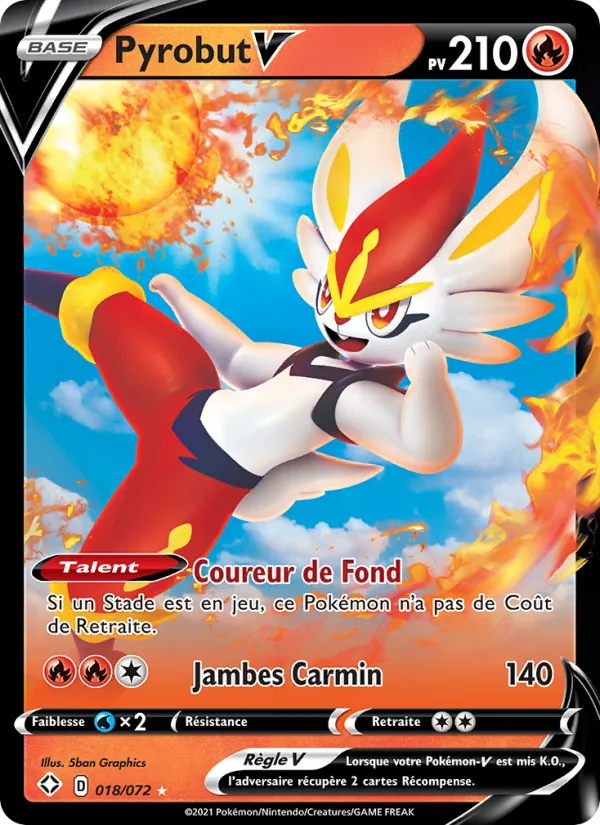 Carte Pyrobut V 18/72 – Destinées Radieuses