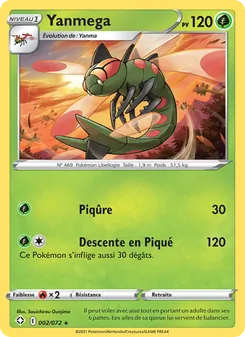 Carte Yanmega 2/72 – Destinées Radieuses