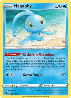 Carte Manaphy 24/72 – Destinées Radieuses