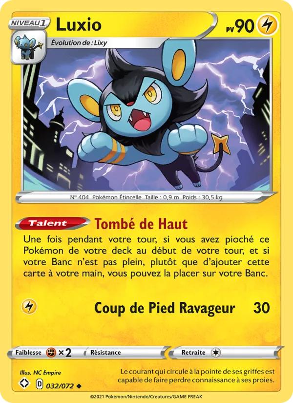 Carte Luxio 32/72 – Destinées Radieuses