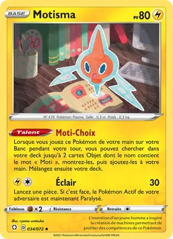 Carte Motisma 34/72 – Destinées Radieuses