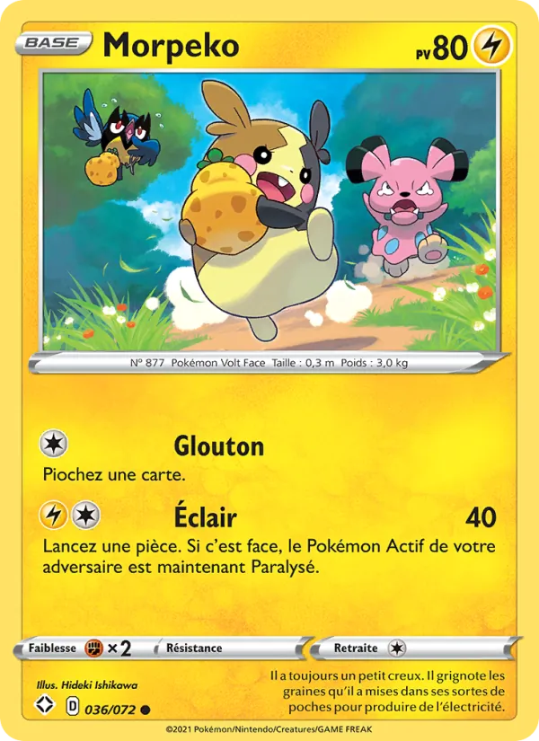 Carte Morpeko 36/72 – Destinées Radieuses