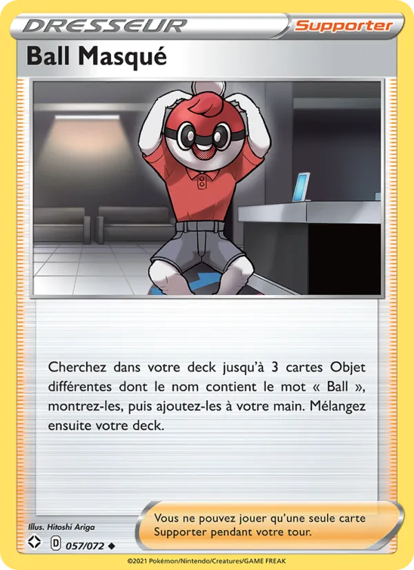 Carte Ball Masqué 57/72 – Destinées Radieuses