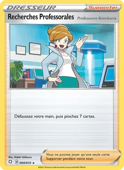 Carte Recherches Professorales (Professeure Keteleeria) 60/72 – Destinées Radieuses