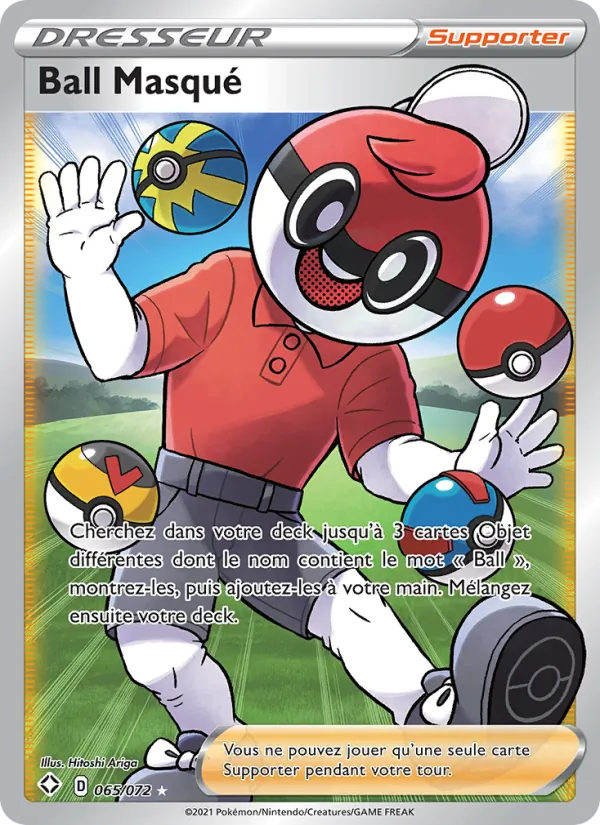 Carte Ball Masqué 65/72 – Destinées Radieuses