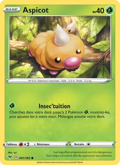 Carte Aspicot 1/185 – Voltage Éclatant