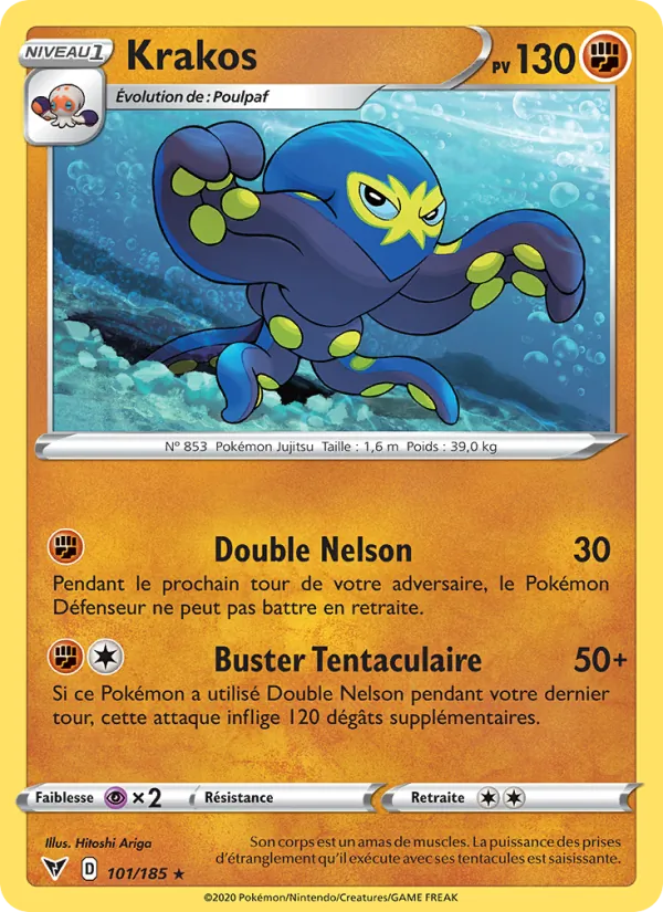Carte Krakos 101/185 – Voltage Éclatant